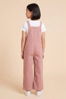 Polka Dot Wide Leg Overalls