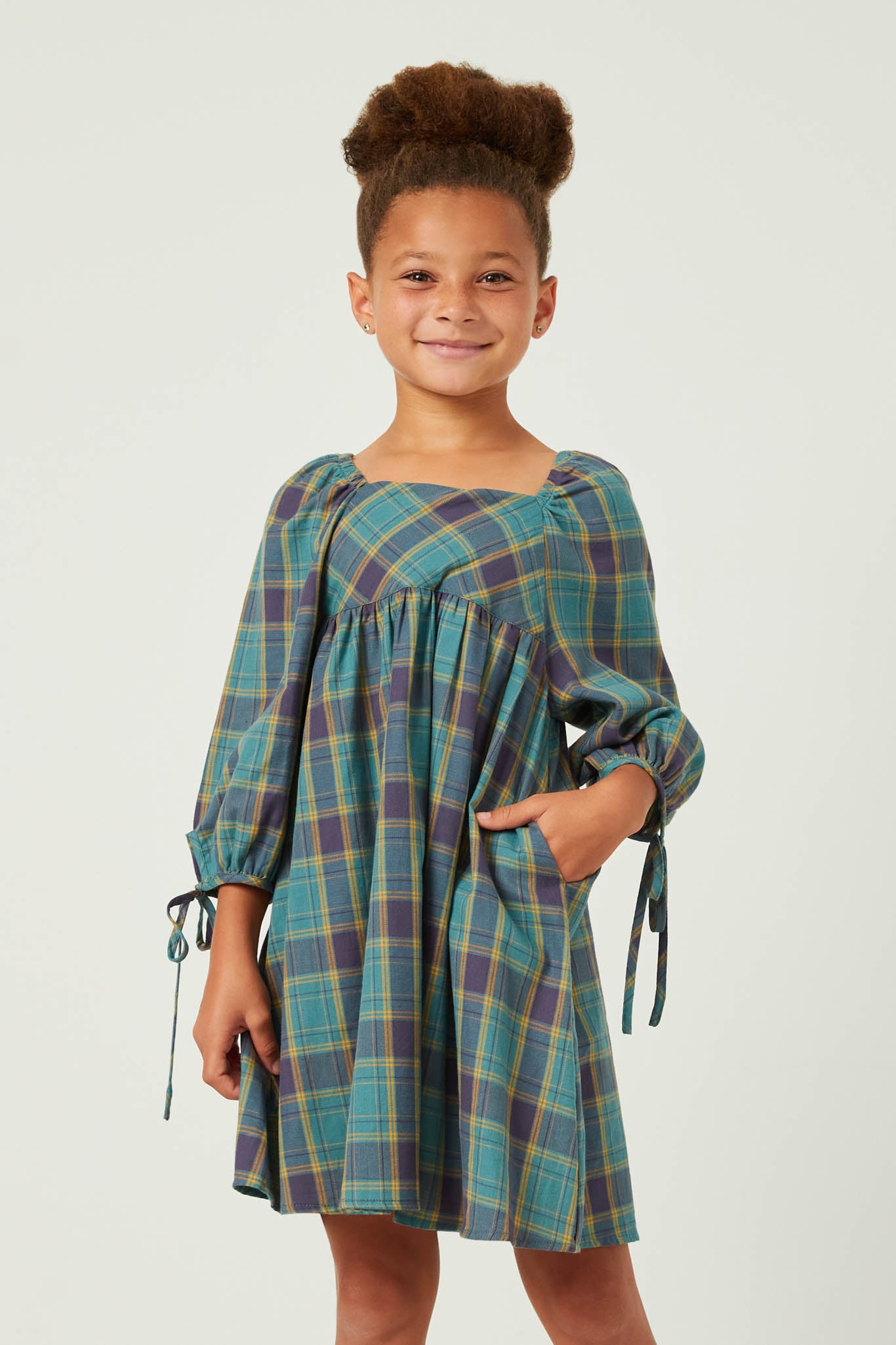Plaid Girls Holiday Dresses