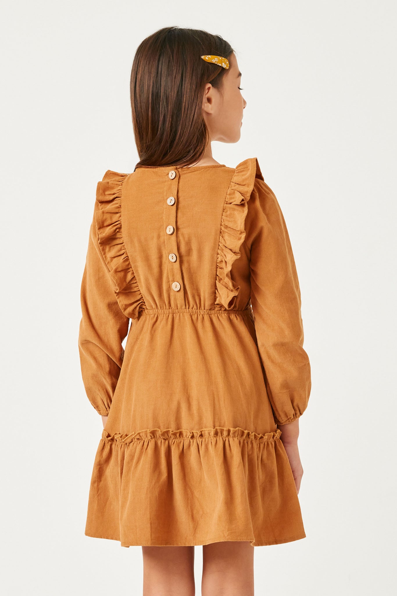 Long Sleeve Corduroy Girls Casual Dress | Cute Girls' Clothes Camel / XL Camel Girl's Dresses Mini Dresses Hayden Girls Long Sleeve Corduroy Girls Casual Dress | Cute Girls' Clothes Camel / XL Camel Girl's Dresses Mini Dresses Hayden Girls
