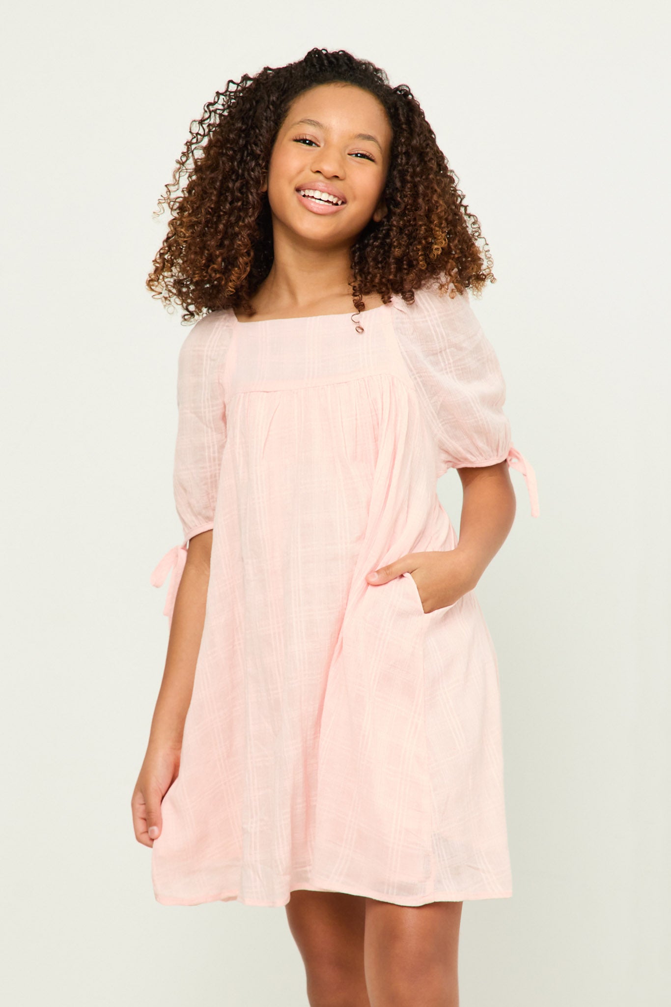 Girls Checkered Casual Dresses | Cute Girls' Clothes Pink / M Pink Girl's Dresses Mini Dresses Hayden Girls Girls Checkered Casual Dresses | Cute Girls' Clothes Pink / M Pink Girl's Dresses Mini Dresses Hayden Girls