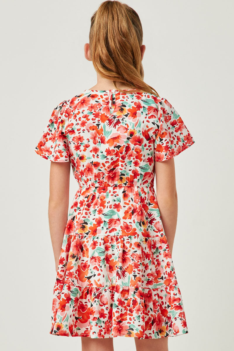semi formal floral dresses Velvi - Cali Maxi Dress - White Floral