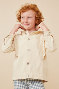 Girls Ruffled Jacket | Cute Girls' Clothes – Hayden Girls
