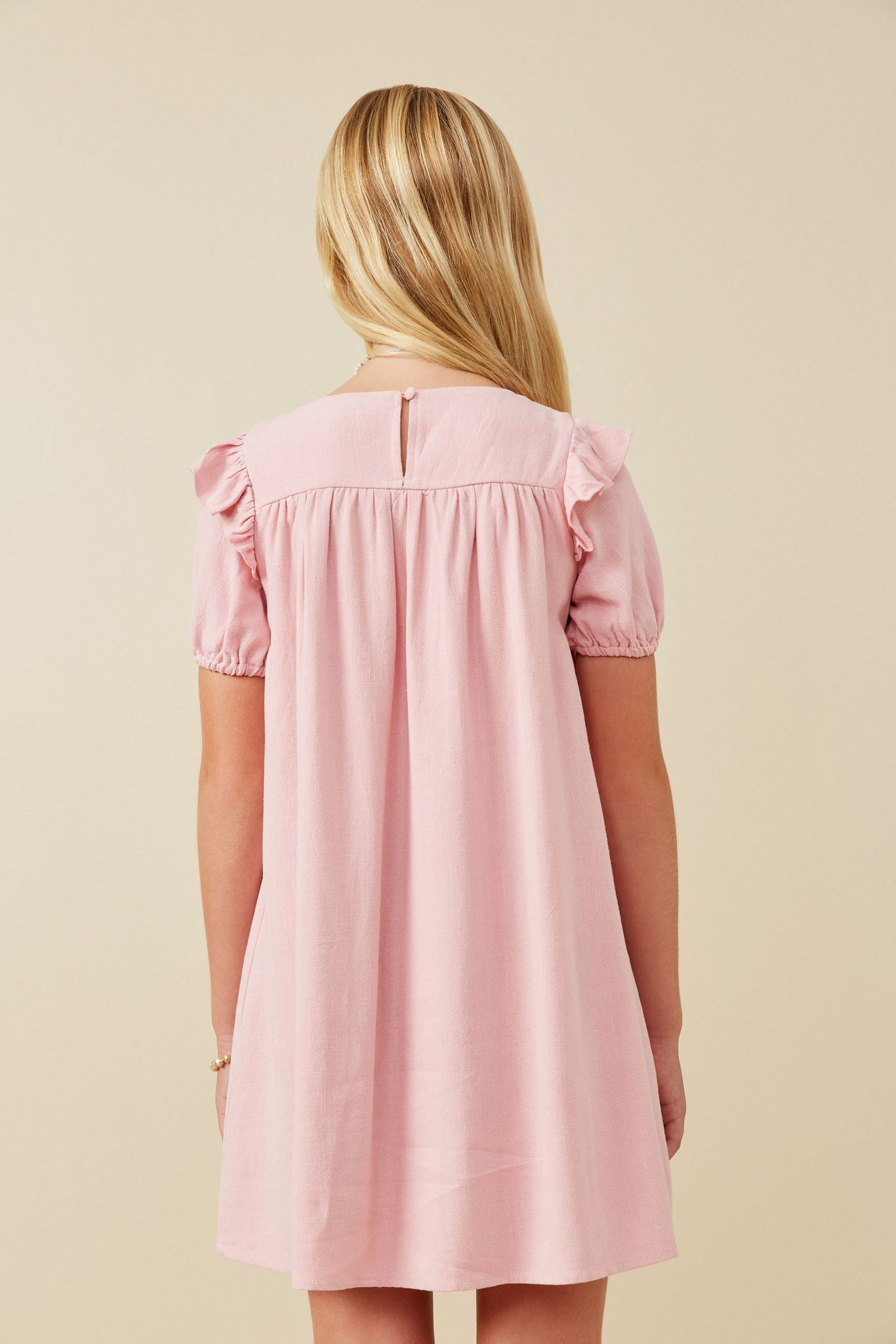 Girls Casual Patch Pocket Dresses | Cute Girls' Clothes Blush / XL Blush Girl's Dresses Mini Dresses Hayden Girls Girls Casual Patch Pocket Dresses | Cute Girls' Clothes Blush / XL Blush Girl's Dresses Mini Dresses Hayden Girls