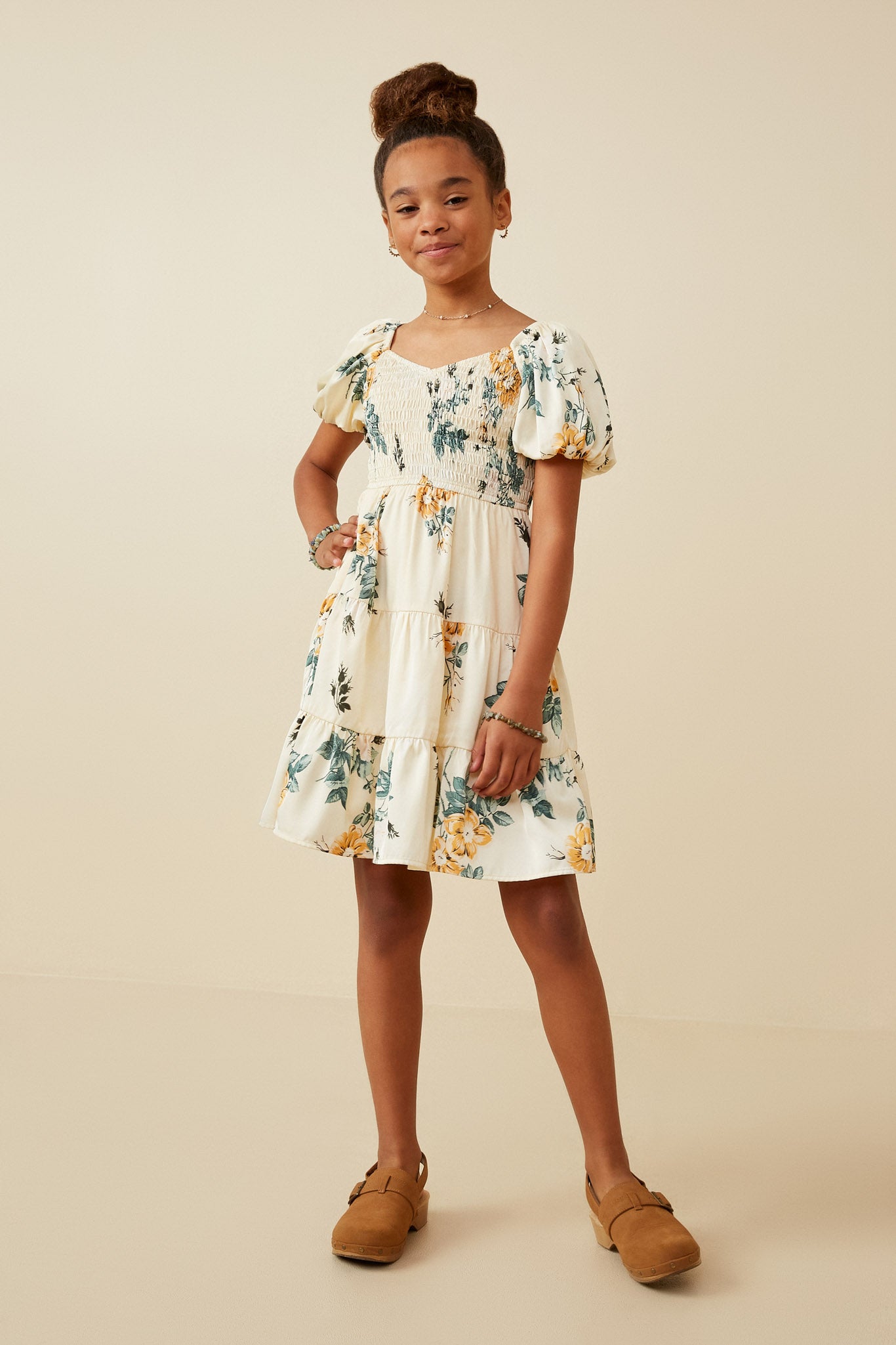 Girls Floral Smocked Dress | Cute Girls' Clothes – Hayden Girls