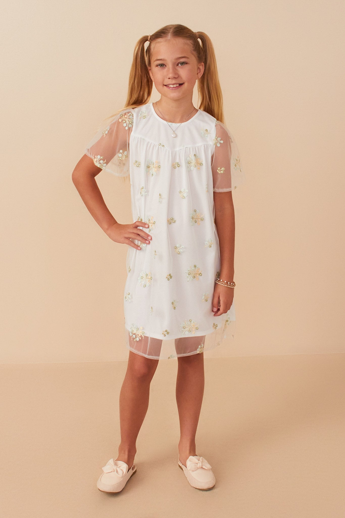 Floral Dress for Girls | Cute Girls' Clothes Off White / S Off White *girl's Dresses Midi Dresses Hayden Girls Floral Dress for Girls | Cute Girls' Clothes Off White / S Off White *girl's Dresses Midi Dresses Hayden Girls