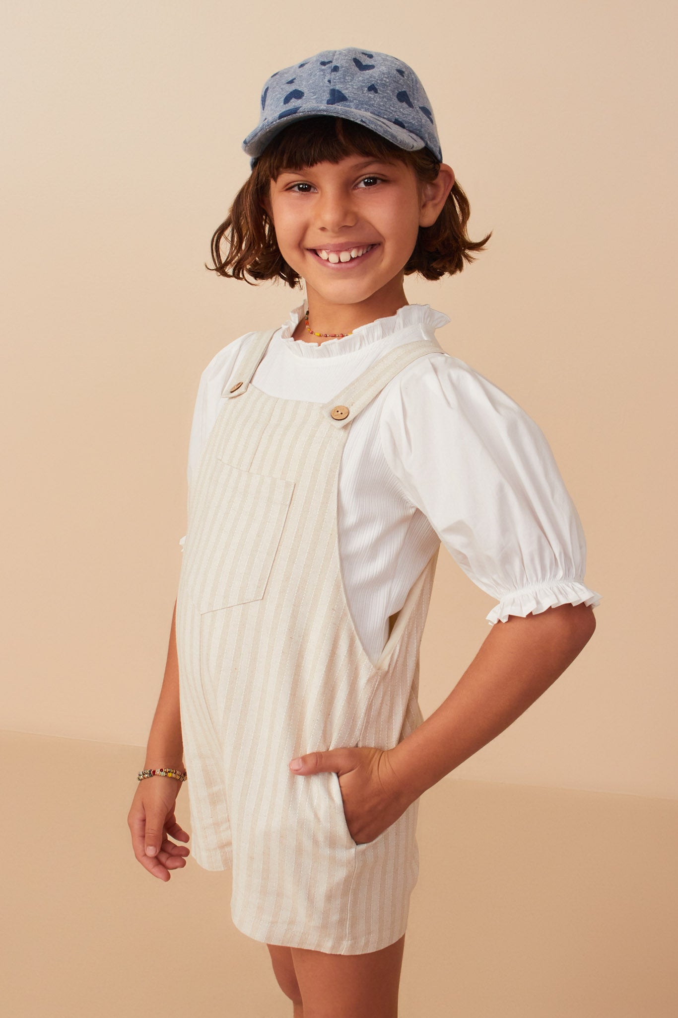 Girls Detail Pleat Overalls| Cute Girls' Clothes – Hayden Girls