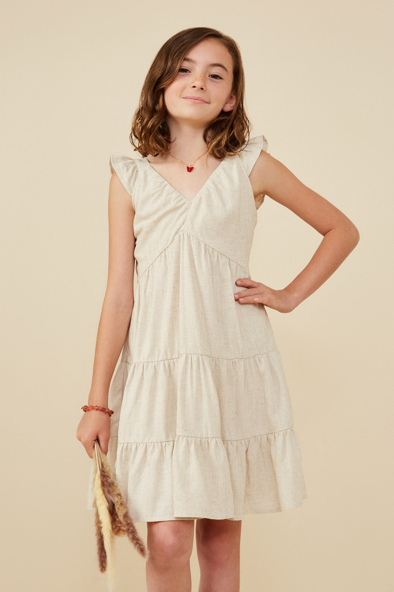 girls linen dress Mayoral Girls' and Lace 3910 Sara's Children's Boutique Shell be leading the style game in this breezy green dress Navy Linen Girls Dress With