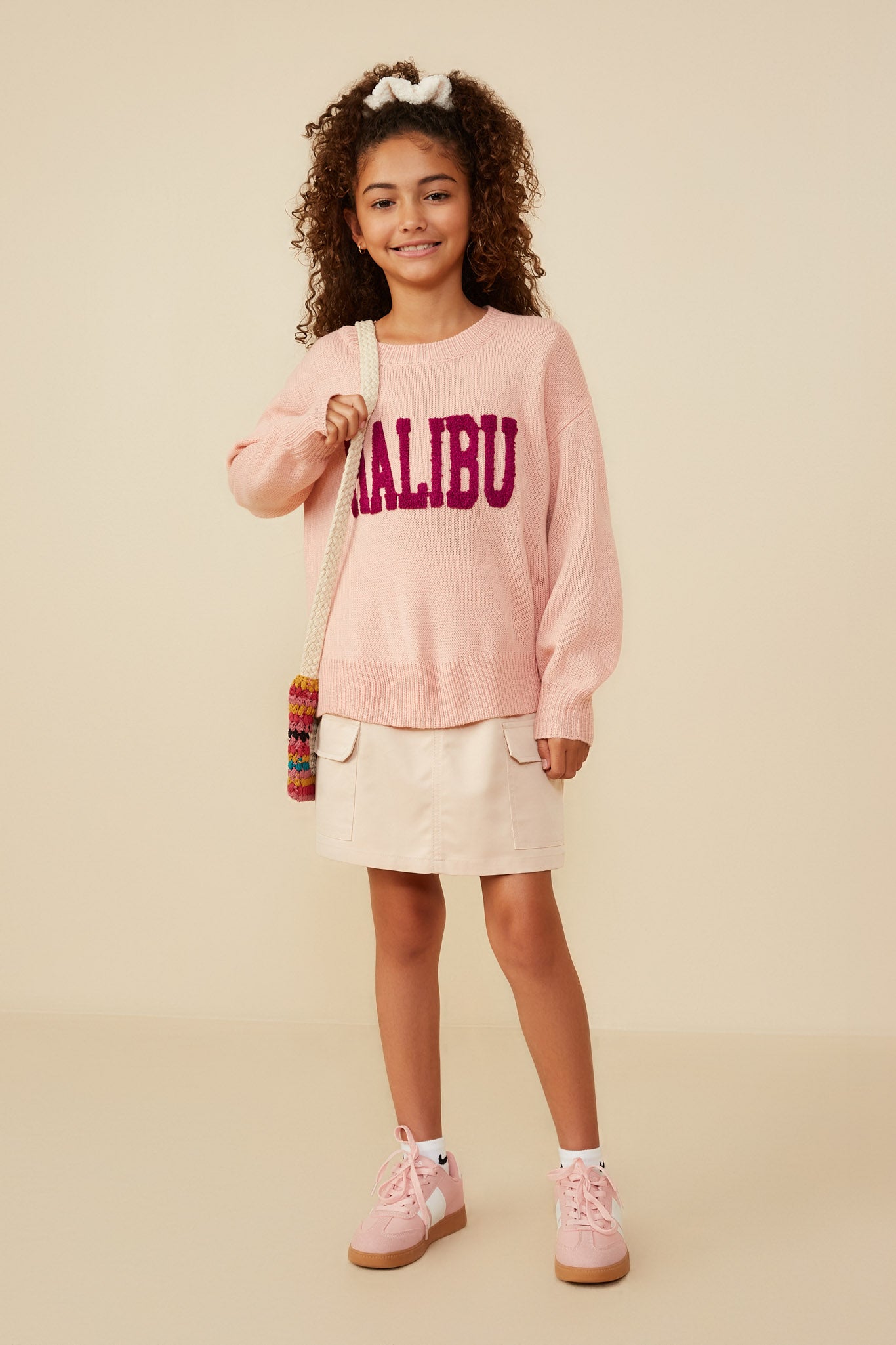 Malibu Applique Pullover Sweater