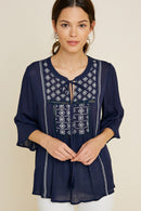 H7094-Navy Front Detail