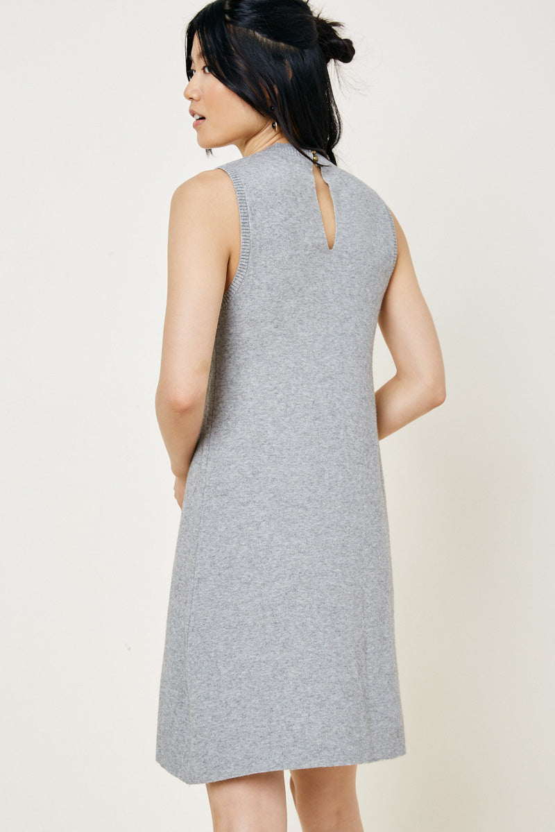 Mock Neck Sweater Dress