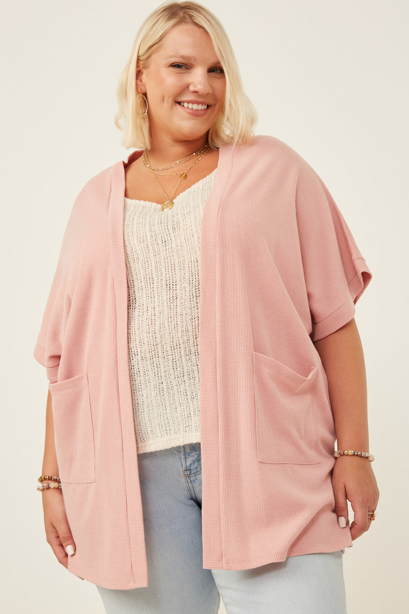 Womens Waffle Knit Cardigan | Mommy and Me – Hayden Girls