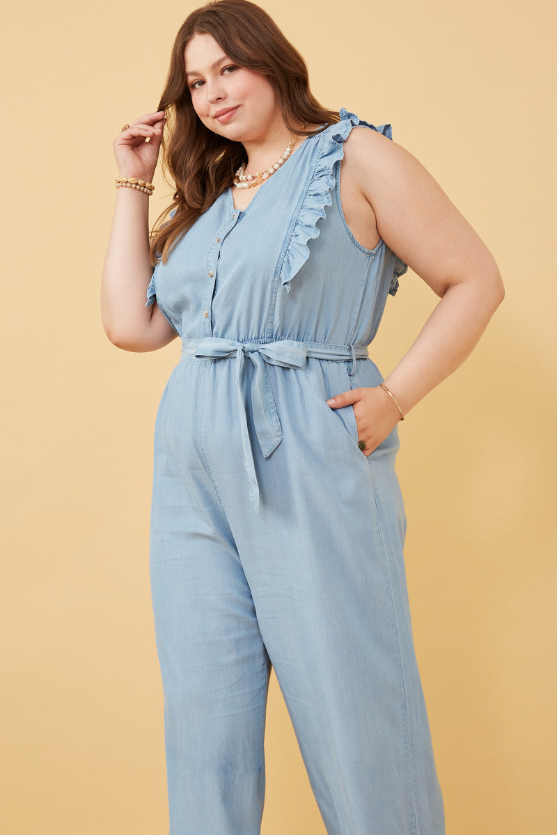Tenceled One Piece Jumpsuit for Women | Mommy and Me – Hayden Girls