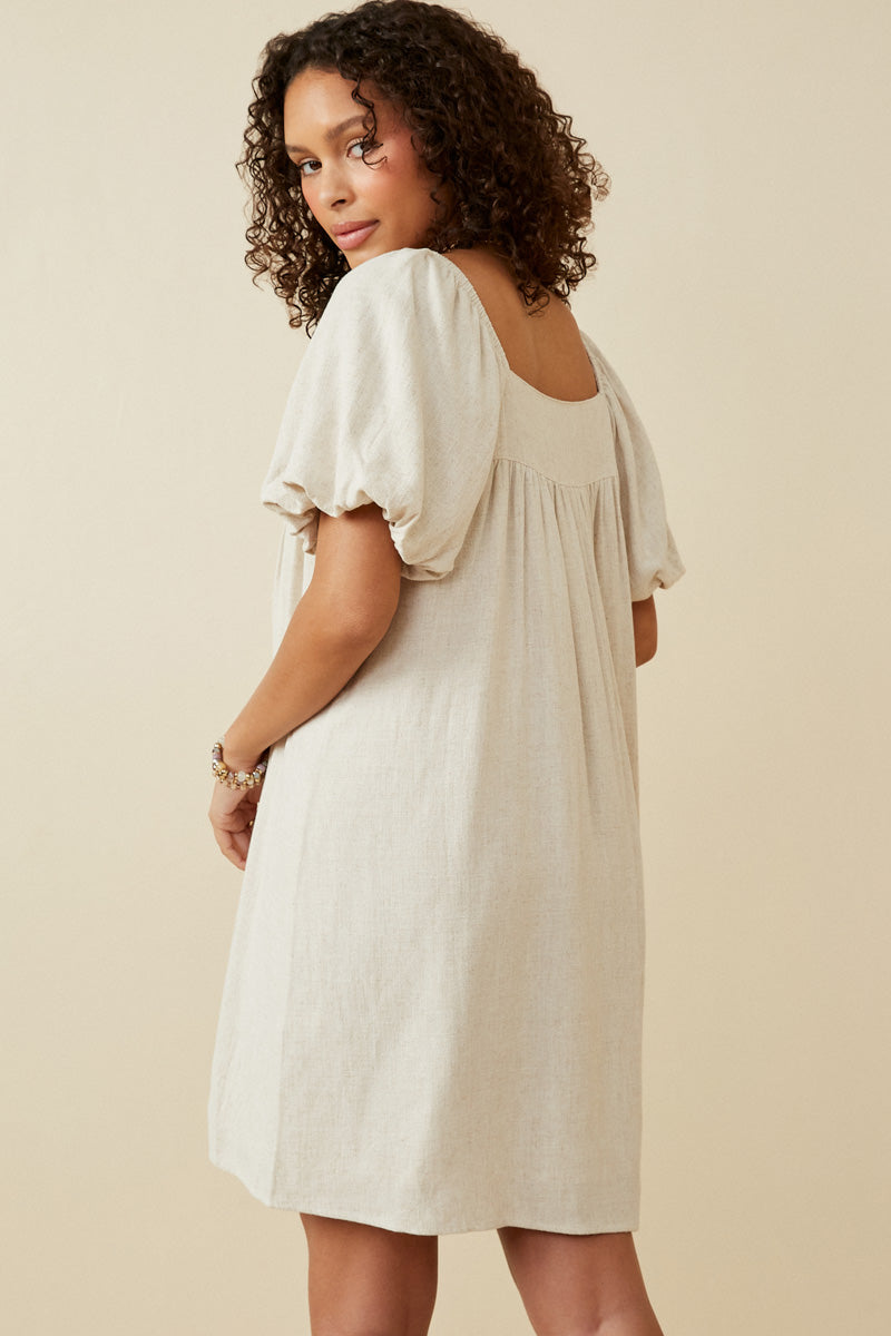 Womens Puff Sleeve Dress | Mommy and Me Hayden Girls Womens Puff Sleeve Dress | Mommy and Me Hayden Girls