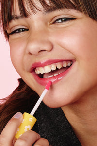 LPG001 Pink Raspberry Hayden Girls Beauty Hydrating Glossy Lip Gloss Lifestyle Use