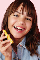 LPG002 Morning Pink Hayden Girls Beauty Moisturizing Crayon Lip Balm Swatch View