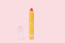LPG002 Morning Pink Hayden Girls Beauty Moisturizing Crayon Lip Balm Open Product