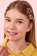 LPG002 Sunrise Coral Hayden Girls Beauty Moisturizing Crayon Lip Balm Swatch View