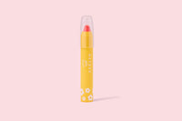 LPG002 Sunrise Coral Hayden Girls Beauty Moisturizing Crayon Lip Balm Flat Lay
