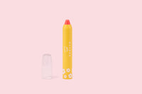 LPG002 Sunrise Coral Hayden Girls Beauty Moisturizing Crayon Lip Balm Open Product