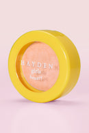 PBG001 Sweet Coral Hayden Girls Beauty Soft Luminous Pressed Powder Blush Flat Lay
