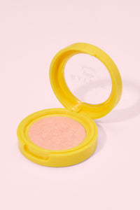 PBG001 Sweet Coral Hayden Girls Beauty Soft Luminous Pressed Powder Blush Open Product