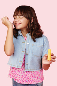 PSG001 Charming Blooms Hayden Girls Beauty Soft Floral Perfume Stick Product in Hand