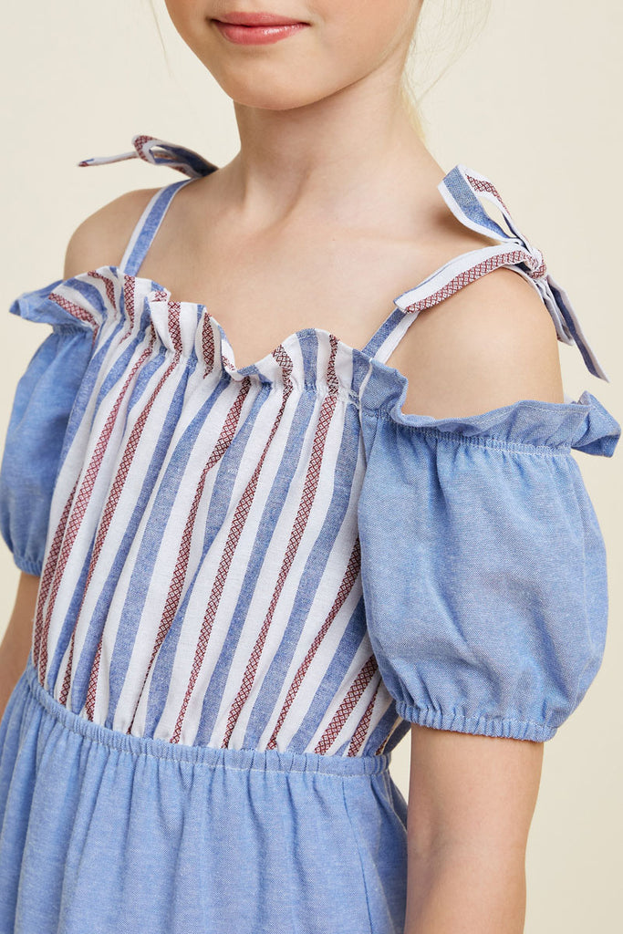 Girls' Tie Strap Mini Summer Dresses | Cute Girls' Clothes – Hayden Girls